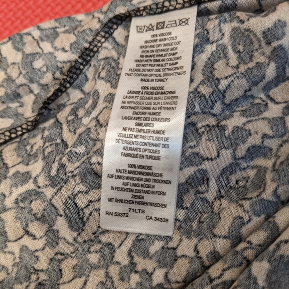 Brand New French Connection UK Sabbia Leopard Print Midi Wrap Dress - Picture 8 of 9